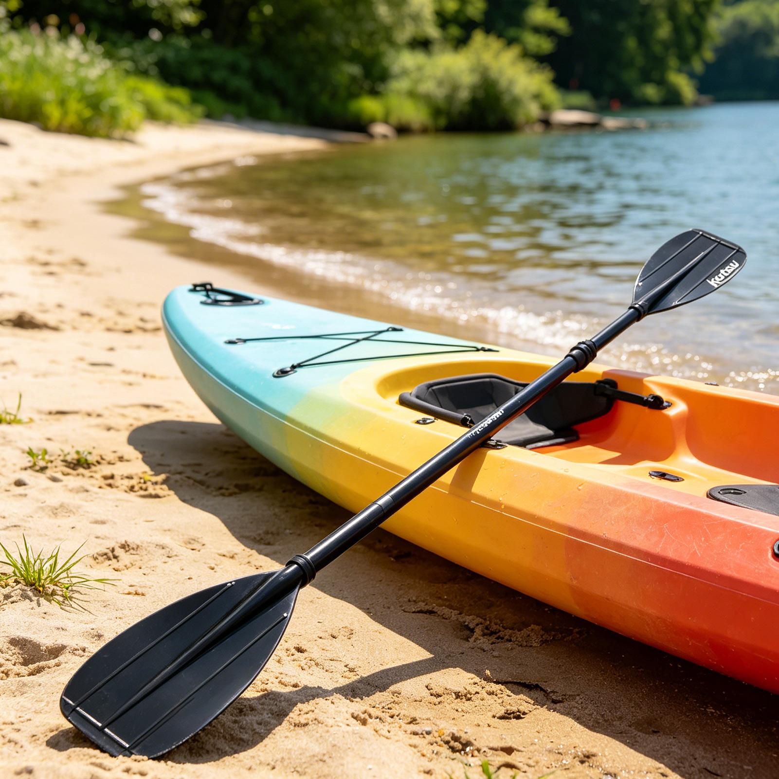 Fishing Kayak Paddle - مجداف كاياك من ألياف الكربون مكون