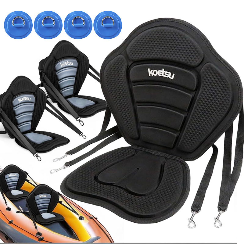 مقعد كاياك قابل للتعديل إيفا م - مراجعة Fishing Kayak Crate وسعره